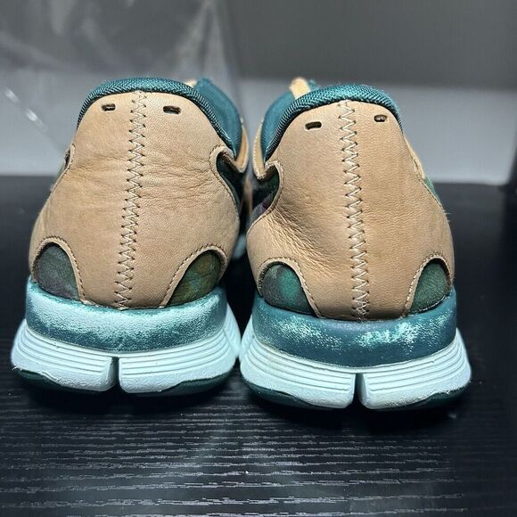 Nike Free 5.0 Liberty Of London Women's Size 10 Running Shoes Sneakers Green - Picture 8 of 14